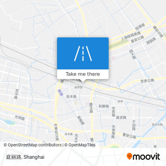 庭丽路 map