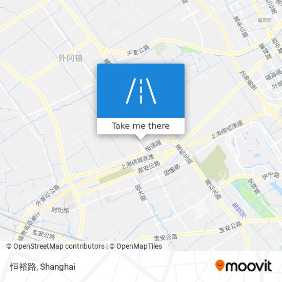 恒裕路 map