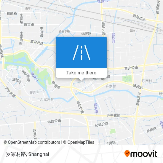 罗家村路 map