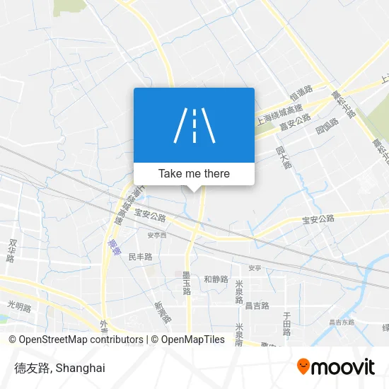 德友路 map