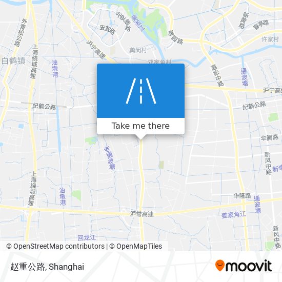 赵重公路 map