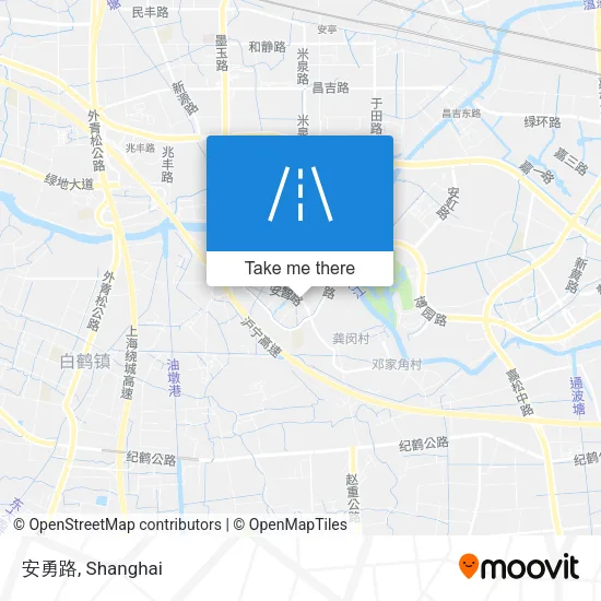 安勇路 map