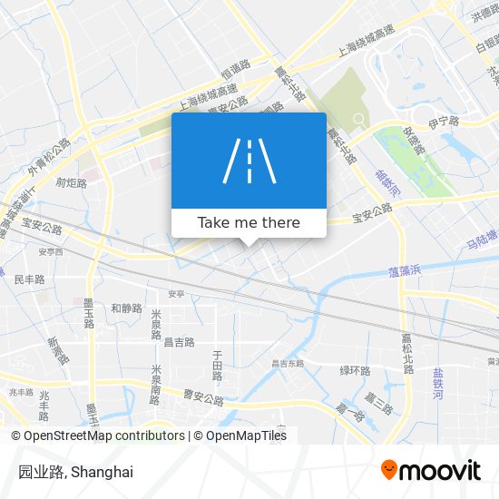 园业路 map