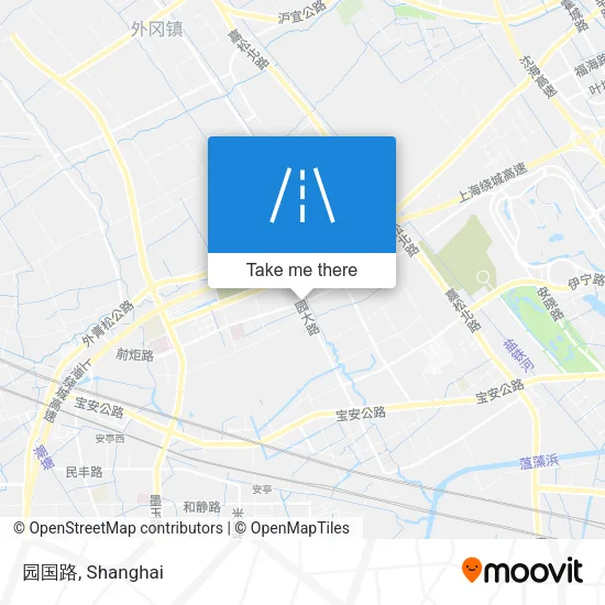园国路 map