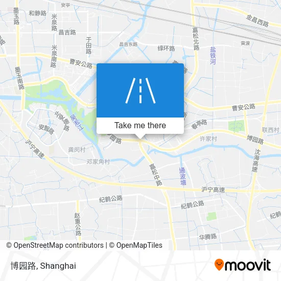 博园路 map