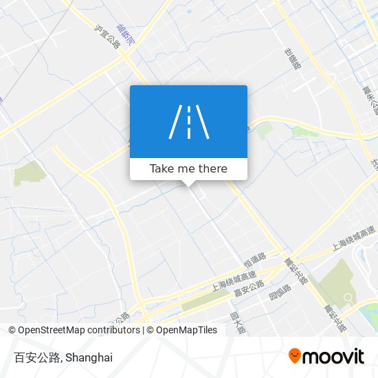 百安公路 map