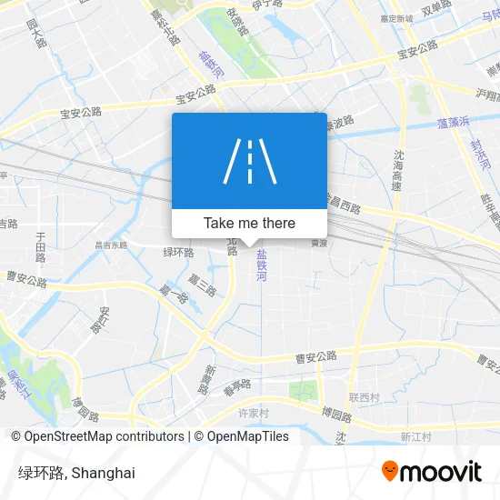 绿环路 map