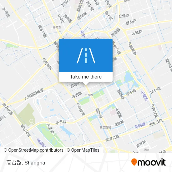 高台路 map