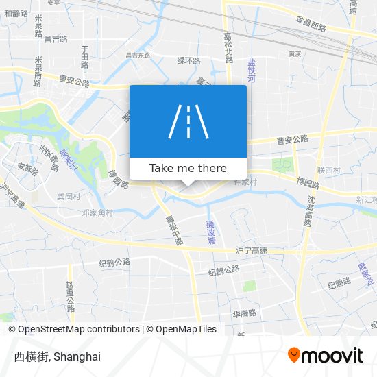 西横街 map