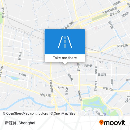 新源路 map