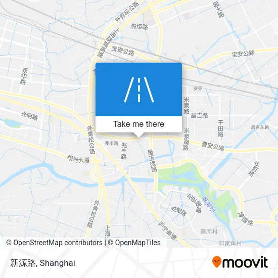 新源路 map