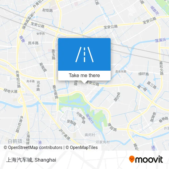 上海汽车城 map