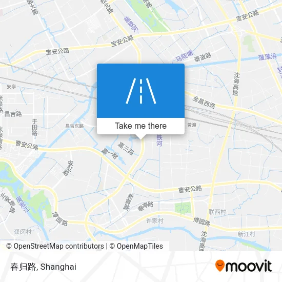 春归路 map