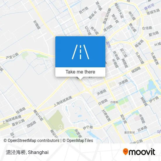 泗泾海桥 map
