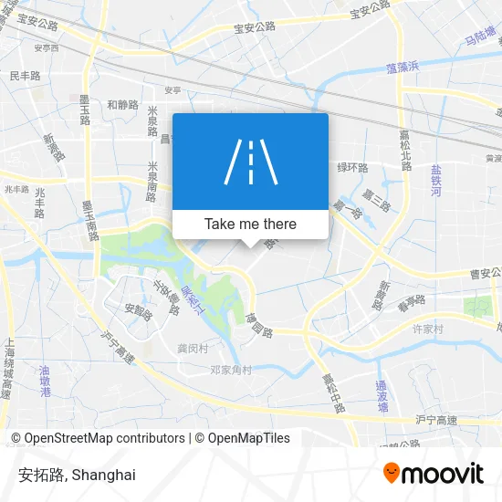 安拓路 map