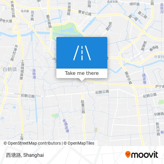 西塘路 map