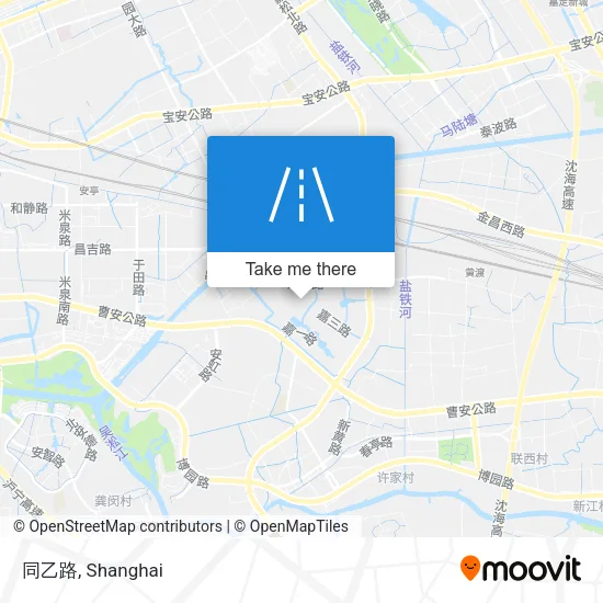 同乙路 map