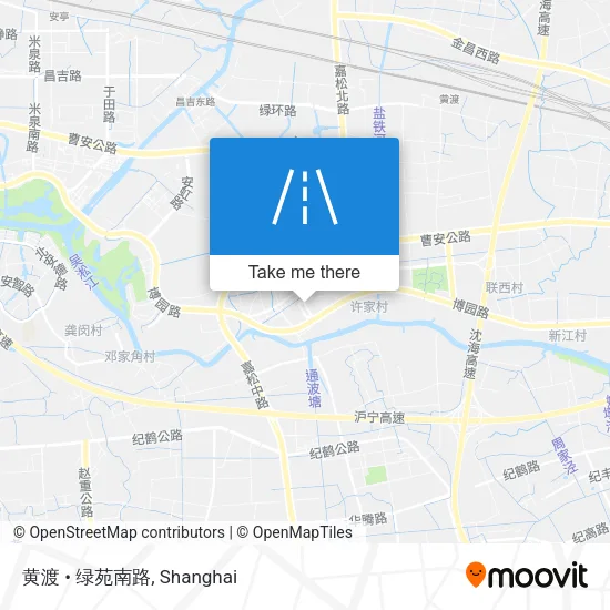黄渡 • 绿苑南路 map