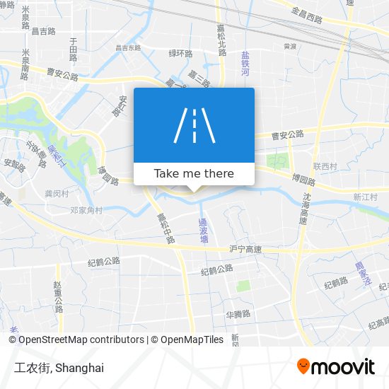 工农街 map