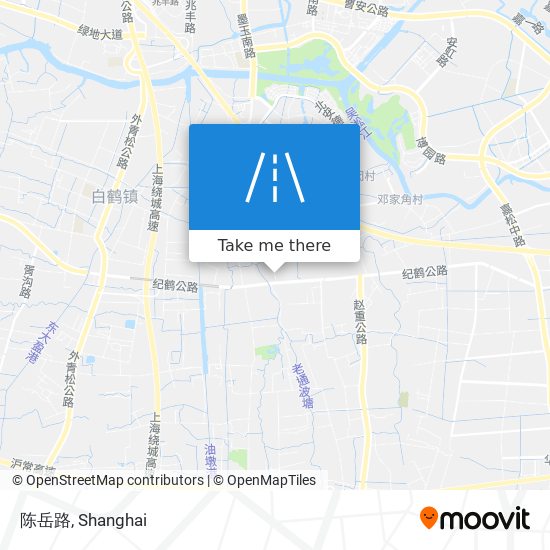 陈岳路 map