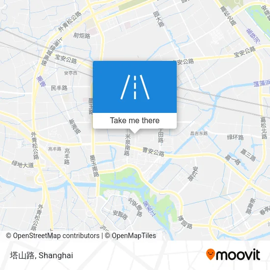 塔山路 map
