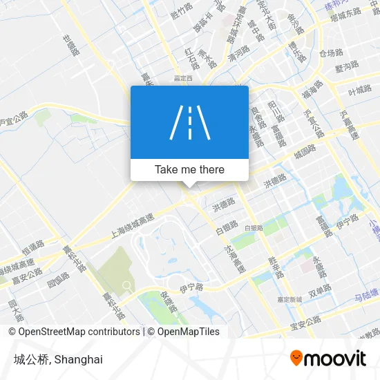 城公桥 map