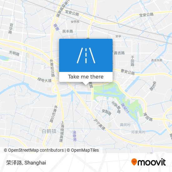 荣泽路 map