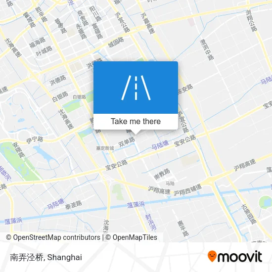 南弄泾桥 map