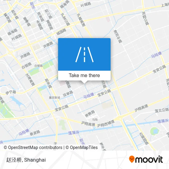 赵泾桥 map