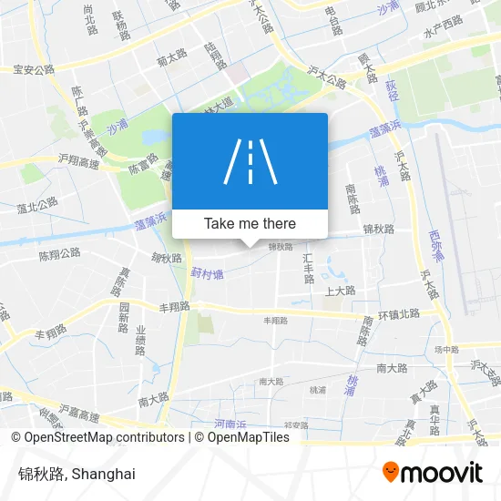 锦秋路 map