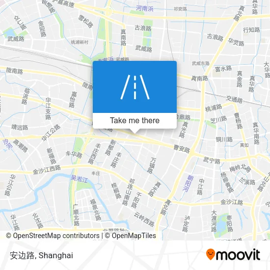安边路 map