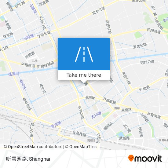 听雪园路 map