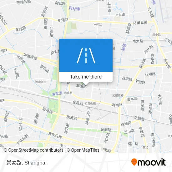 景泰路 map