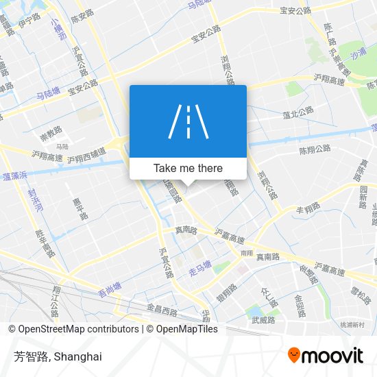 芳智路 map