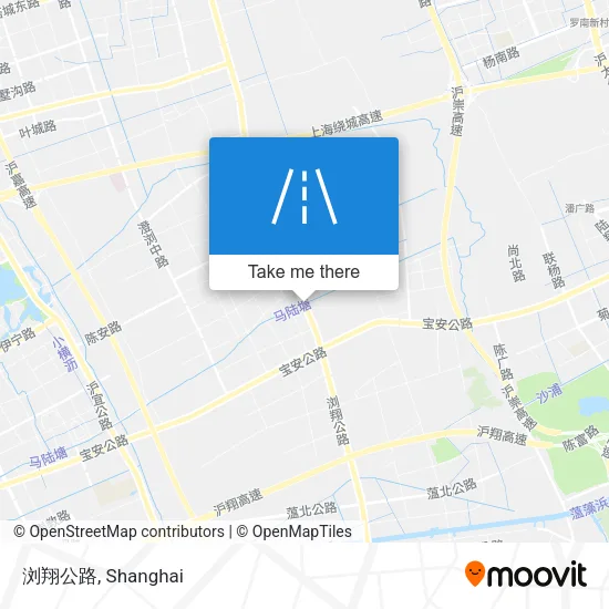 浏翔公路 map