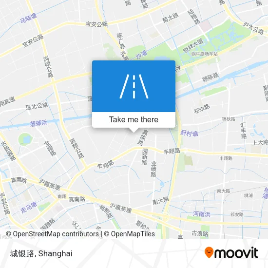 城银路 map