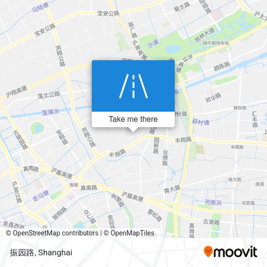 振园路 map