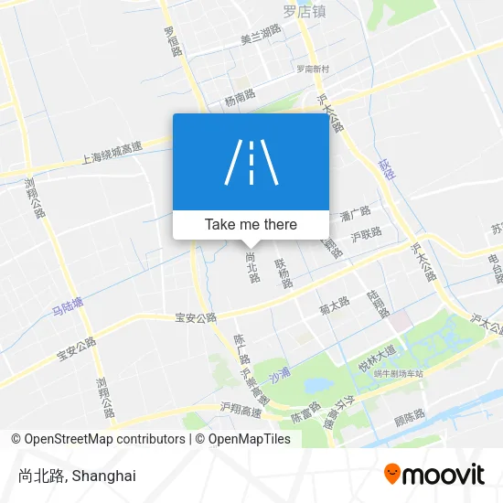 尚北路 map