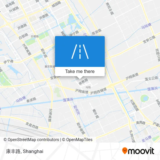 康丰路 map