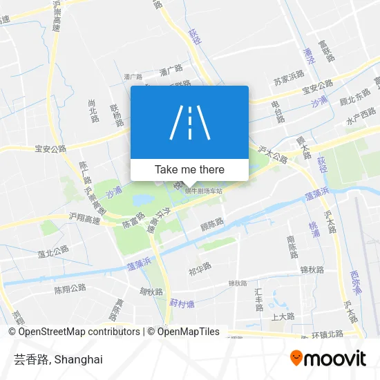 芸香路 map