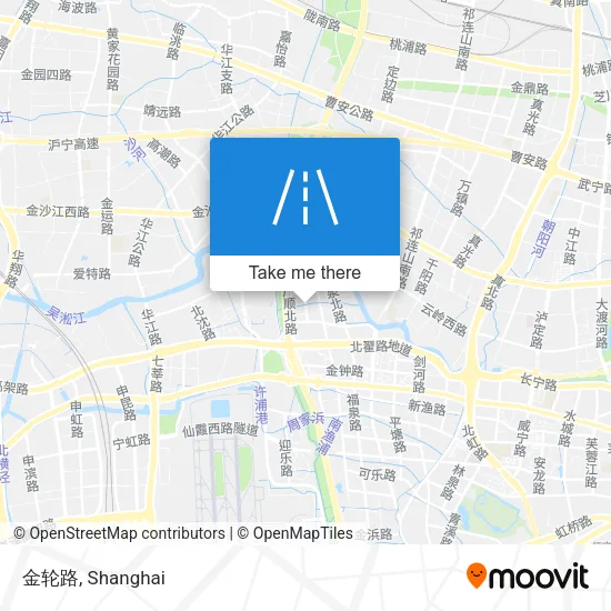 金轮路 map