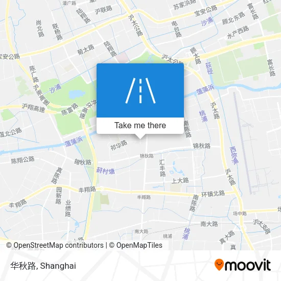 华秋路 map