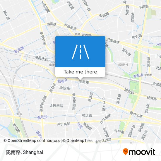 陇南路 map