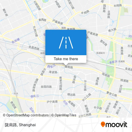 陇南路 map