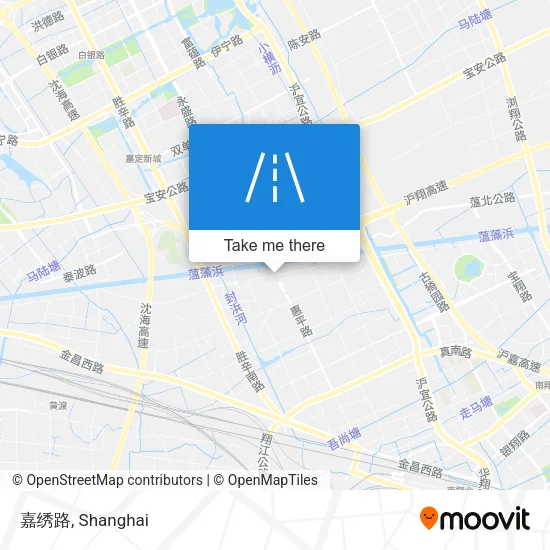 嘉绣路 map