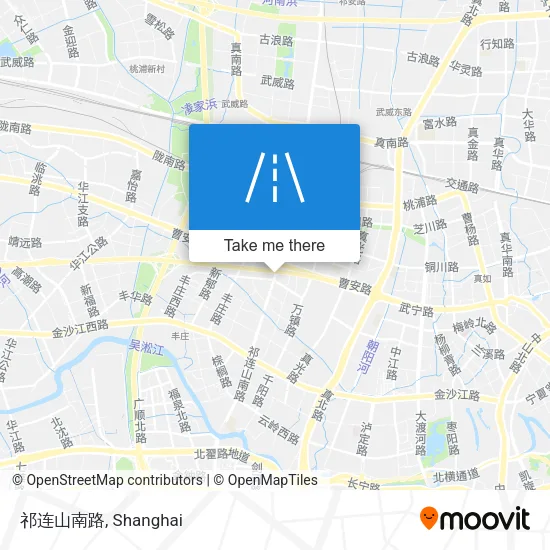 祁连山南路 map