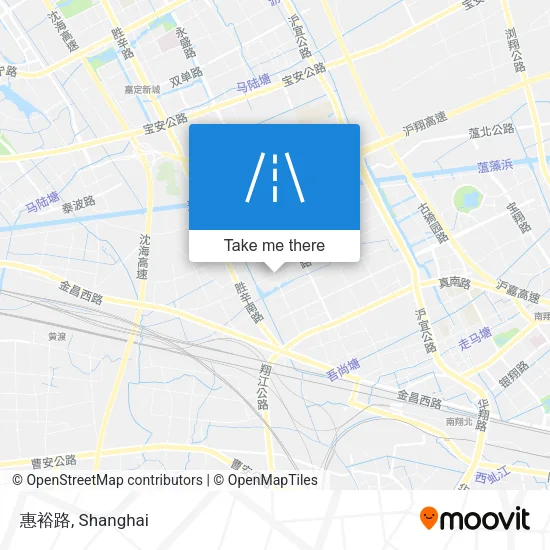 惠裕路 map