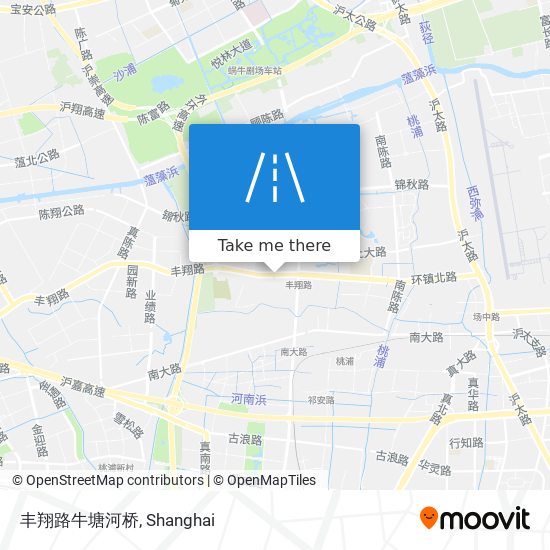 丰翔路牛塘河桥 map