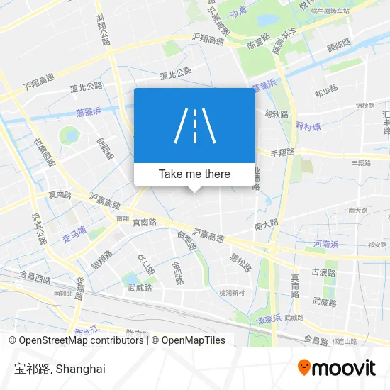 宝祁路 map