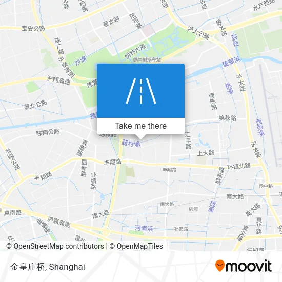 金皇庙桥 map
